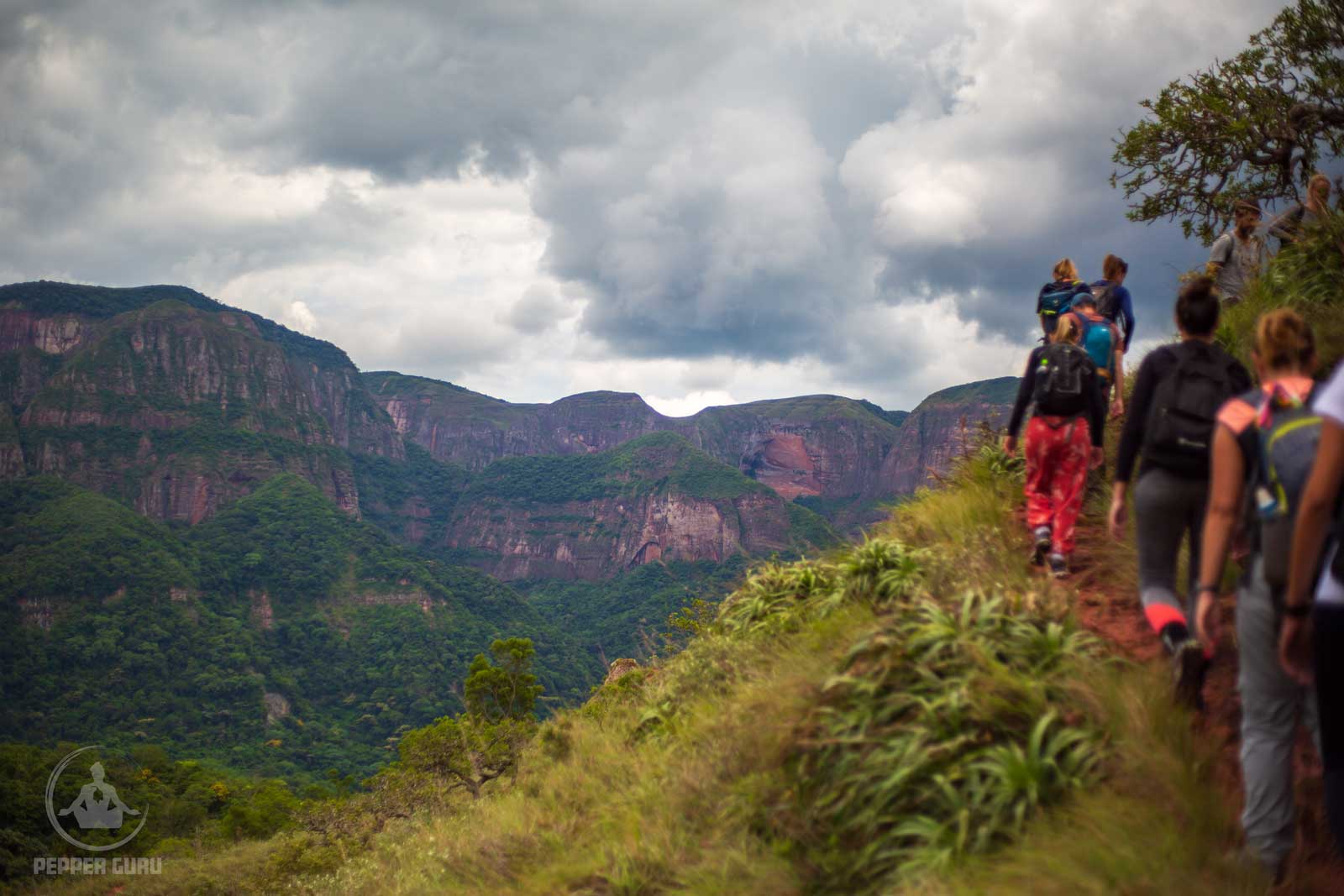 A great way to learn more about the dwindling ecologies of Samaipata, Bolivia, home of Capsicum eshbaughii, is by taking a hike! 