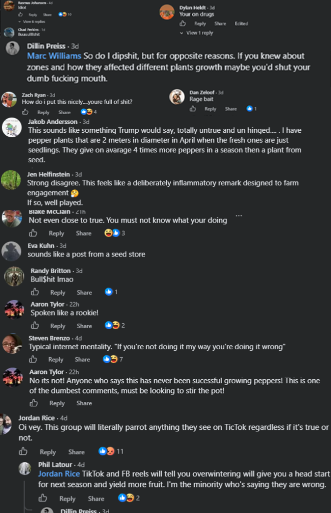 And this is what happens when long-held assumptions are challenged. Instead of discussing the evidence, some strangers resort to personal attacks. Welcome to the internet.