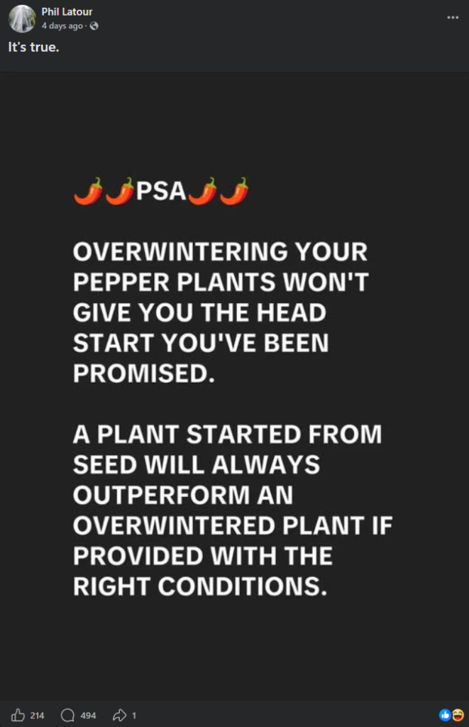 Phil Latour challenges a long-held belief about overwintering, sharing what he's learned in hopes of helping fellow growers rethink what's possible.
